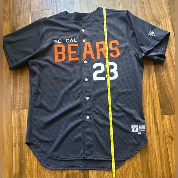 So Cal Bears Men's Blue Baseball Jersey #23 Size 48 T- Shirt Athletic Sport - Picture 3 of 6
